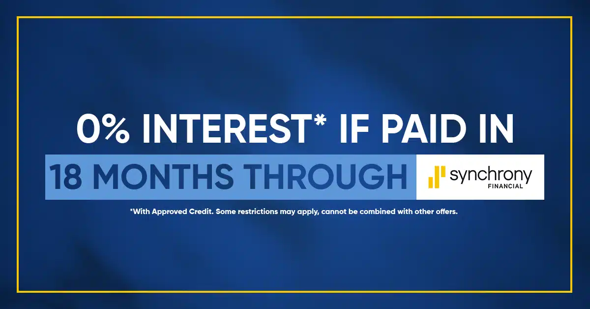 zero interest offer from synchrony