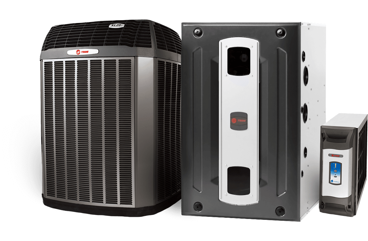 trane furnace ac and thermosat